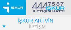 İŞKUR Artvin Adres ve Telefon - İletişim