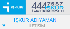 İŞKUR Adıyaman Adres ve Telefon - İletişim