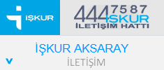 İŞKUR Aksaray Adres ve Telefon - İletişim