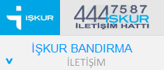 İŞKUR Bandırma Adres ve Telefon - İletişim