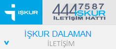 İŞKUR Dalaman Adres ve Telefon - İletişim