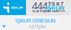 İŞKUR Giresun Adres ve Telefon - İletişim