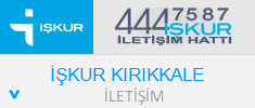 İŞKUR Kırıkkale Adres ve Telefon - İletişim