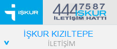 İŞKUR Kızıltepe Adres ve Telefon - İletişim