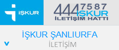 İŞKUR Şanlıurfa Adres ve Telefon - İletişim