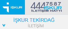 İŞKUR Tekirdağ Adres ve Telefon - İletişim