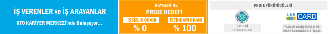 KAYSERİ TİCARET ODASI Kariyer Merkezi